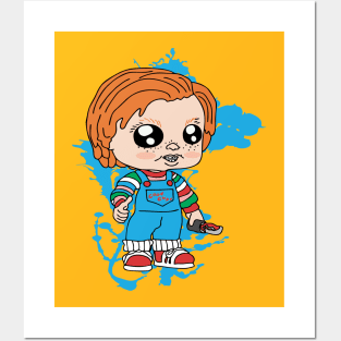 Horror shirt Chucky Halloween kawaii Posters and Art